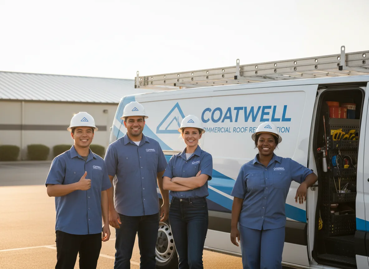 Commercial roof coating company in Petaluma, CA